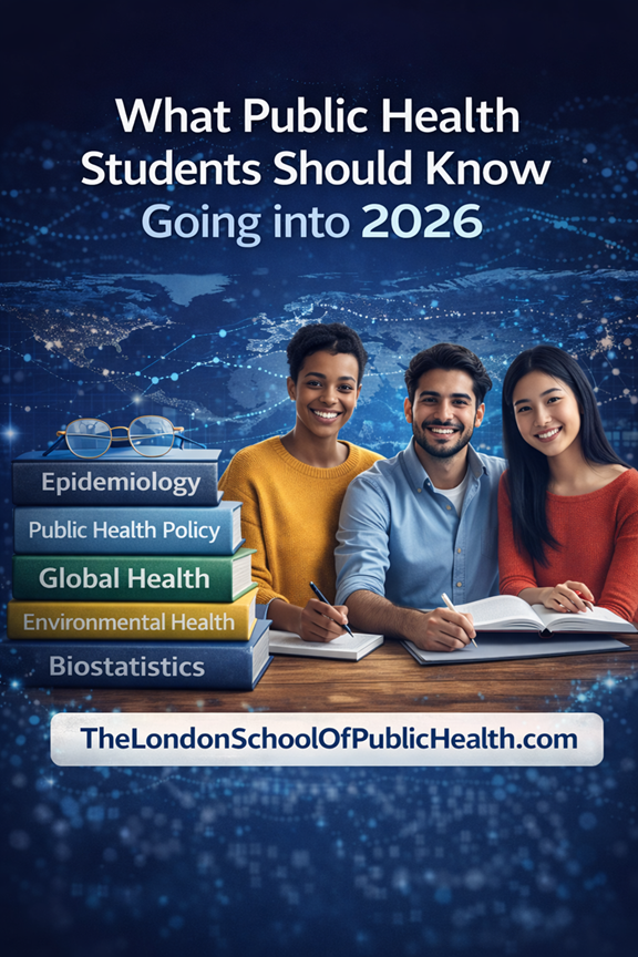 Public health students preparing for careers in global health, policy and epidemiology in 2026