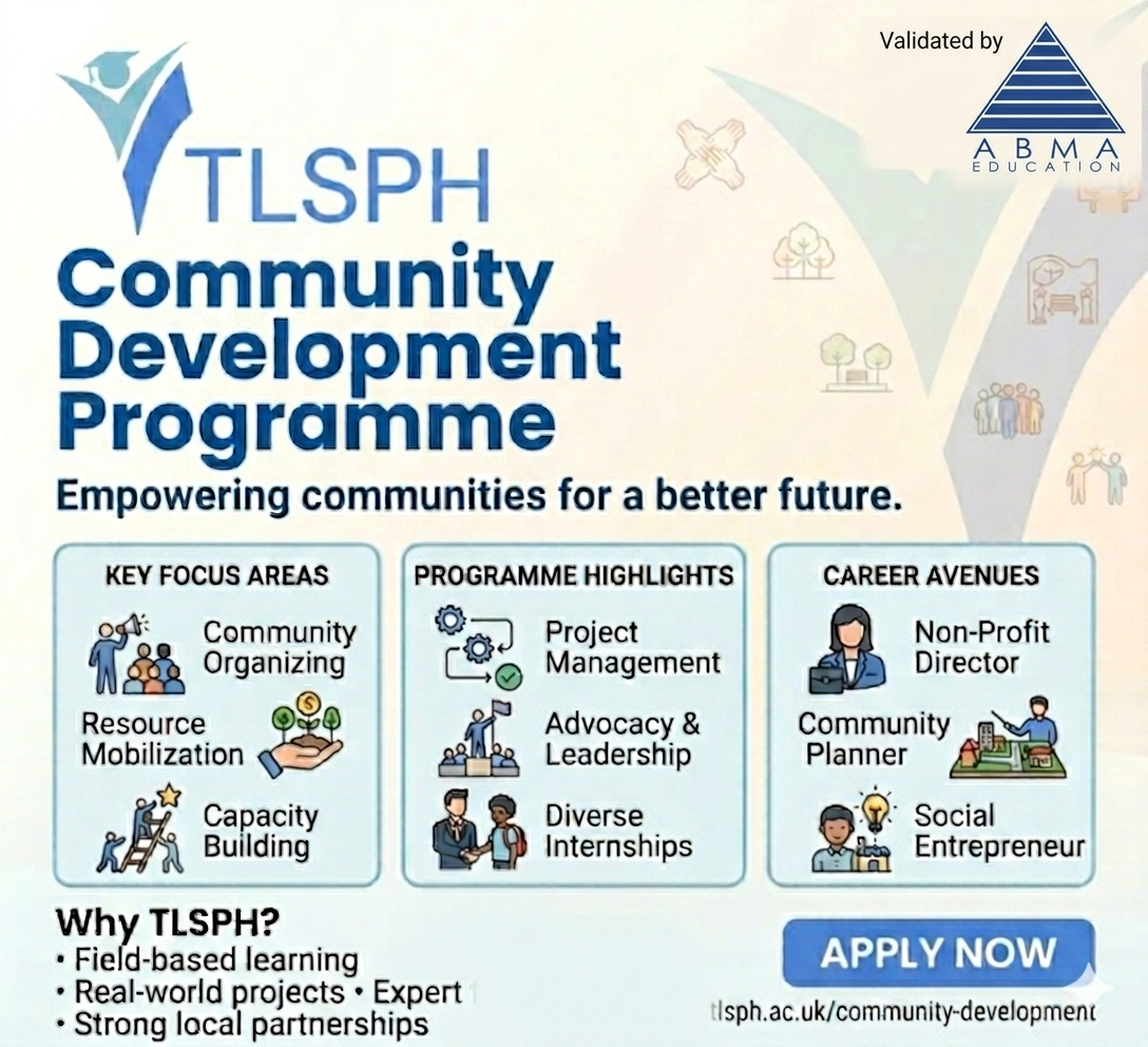 Community Development Program Starting at £1200